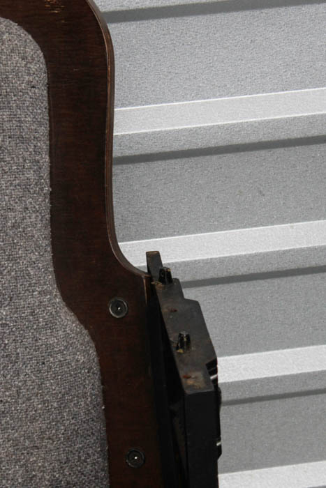 Vintage Stadium Seats With Custom Upholstery & Art Deco Design