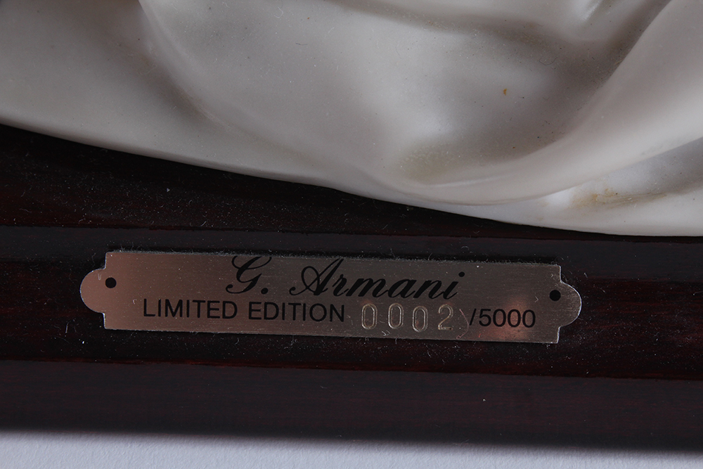 Giuseppe Armani Limited Edition Porcelain "Lady with Peacock" Figurine