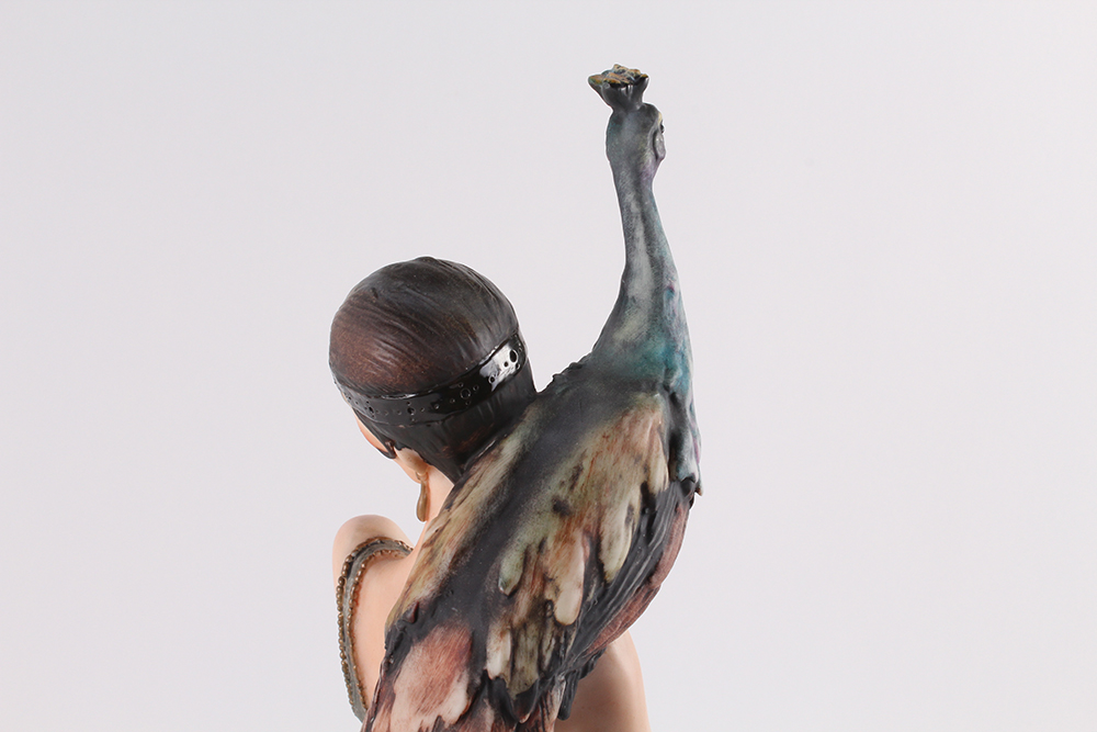 Giuseppe Armani Limited Edition Porcelain "Lady with Peacock" Figurine