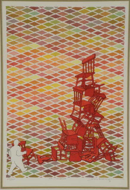 Dan Billings Signed Limited Edition Giclee "Mr. Chairman"