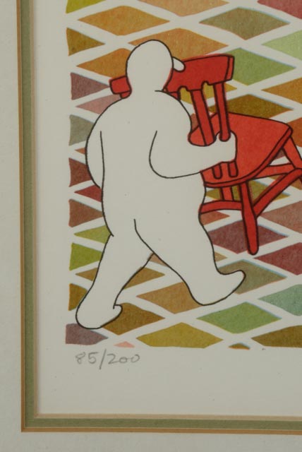 Dan Billings Signed Limited Edition Giclee "Mr. Chairman"