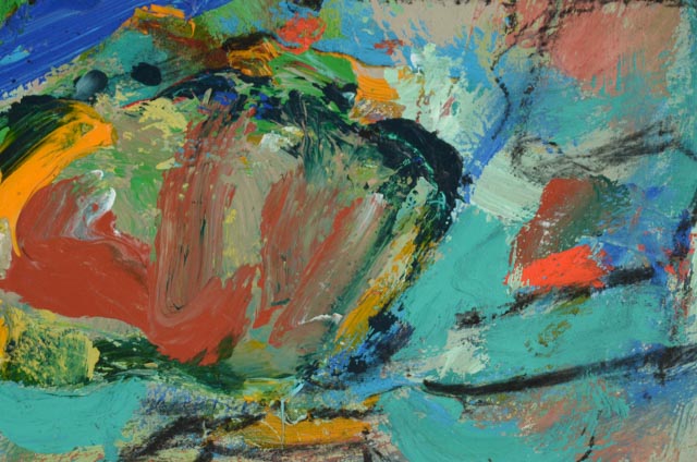 Harry Reisiger Original Acrylic on Board Painting "Landscape"