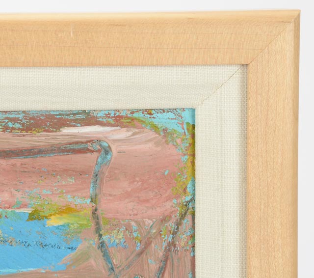 Harry Reisiger Original Acrylic on Board Painting "Landscape"