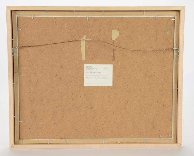 Harry Reisiger Original Acrylic on Board Painting "Landscape"