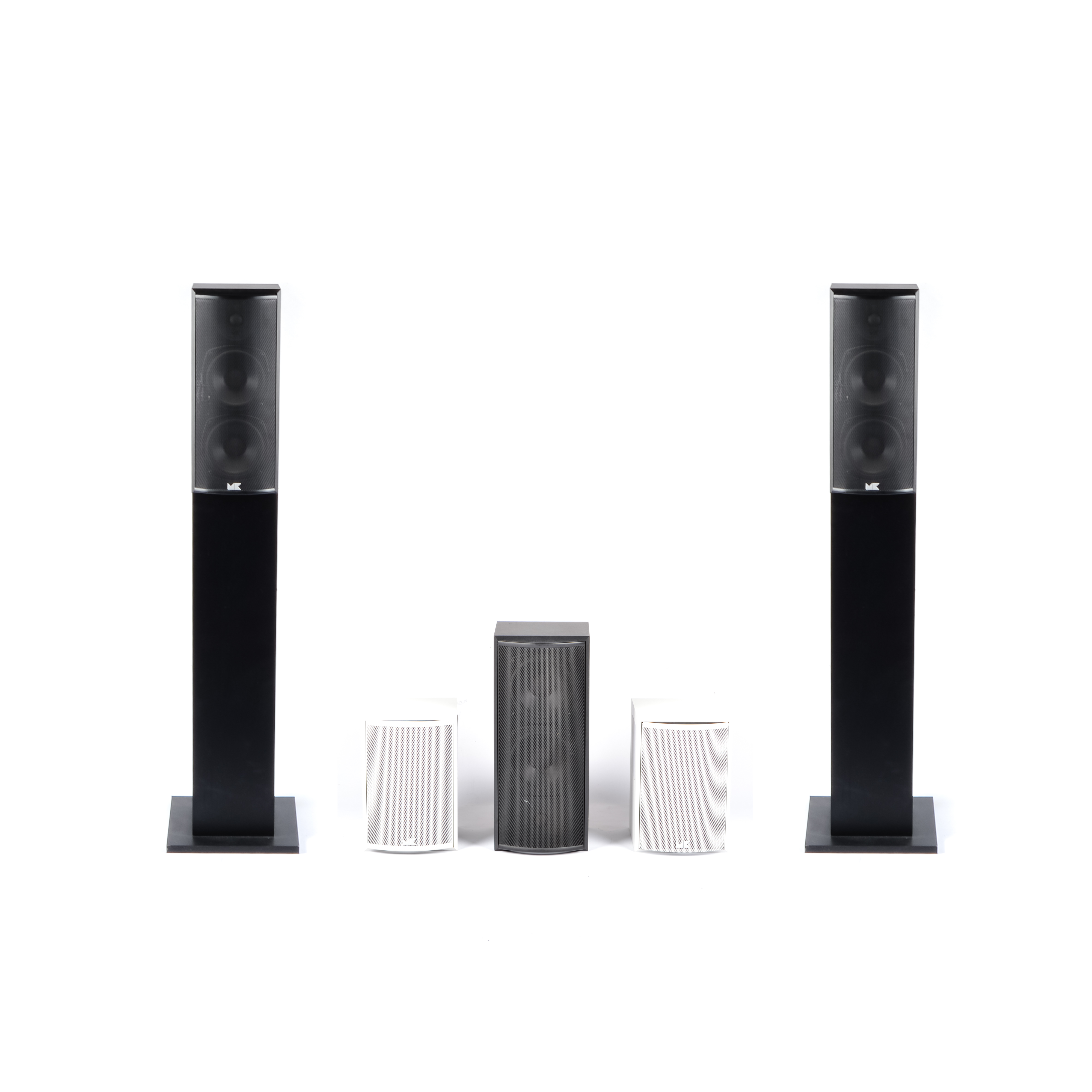 M & K Five-Speaker Surround Sound System