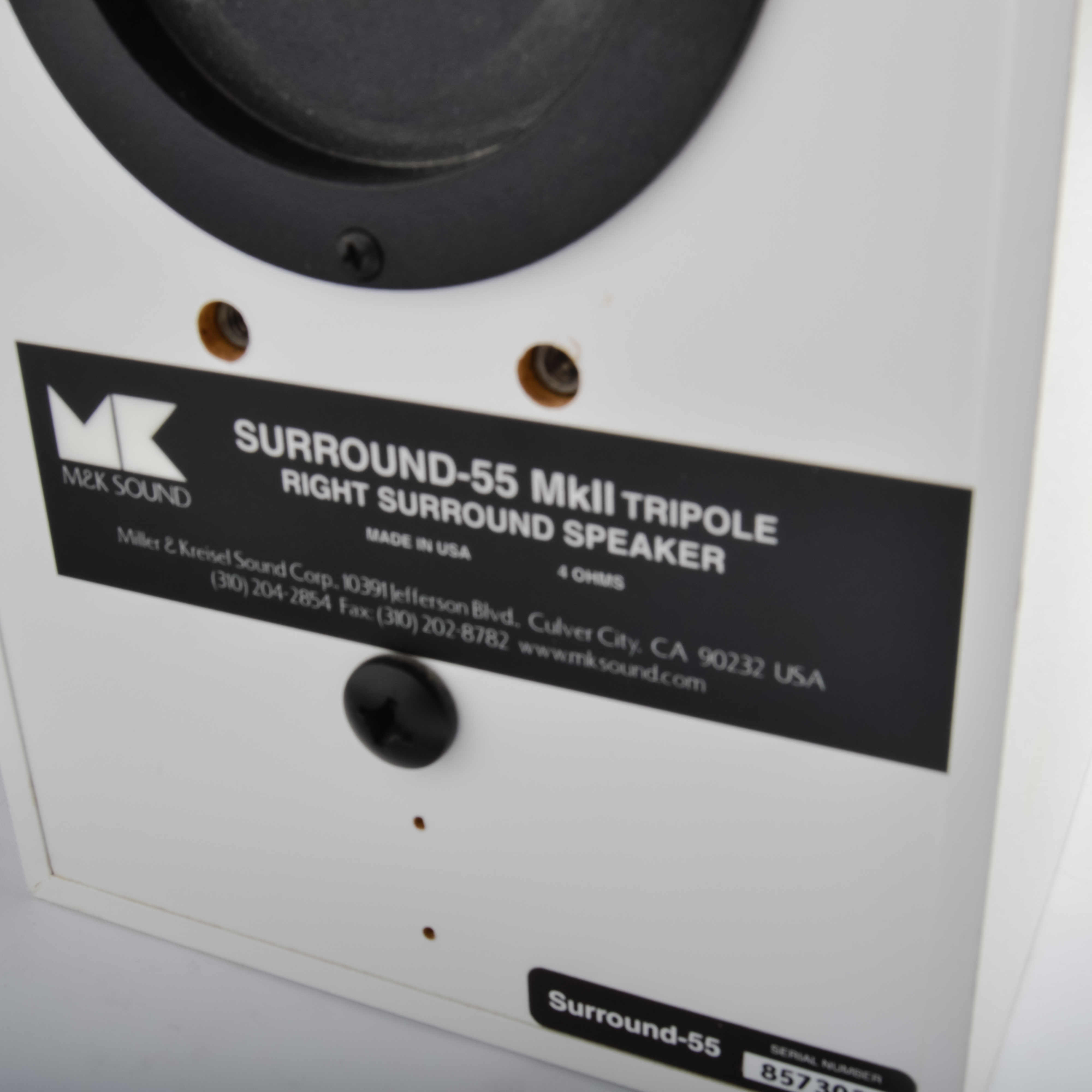 M & K Five-Speaker Surround Sound System