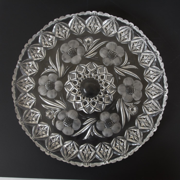 Cut Glass and Crystal Platters