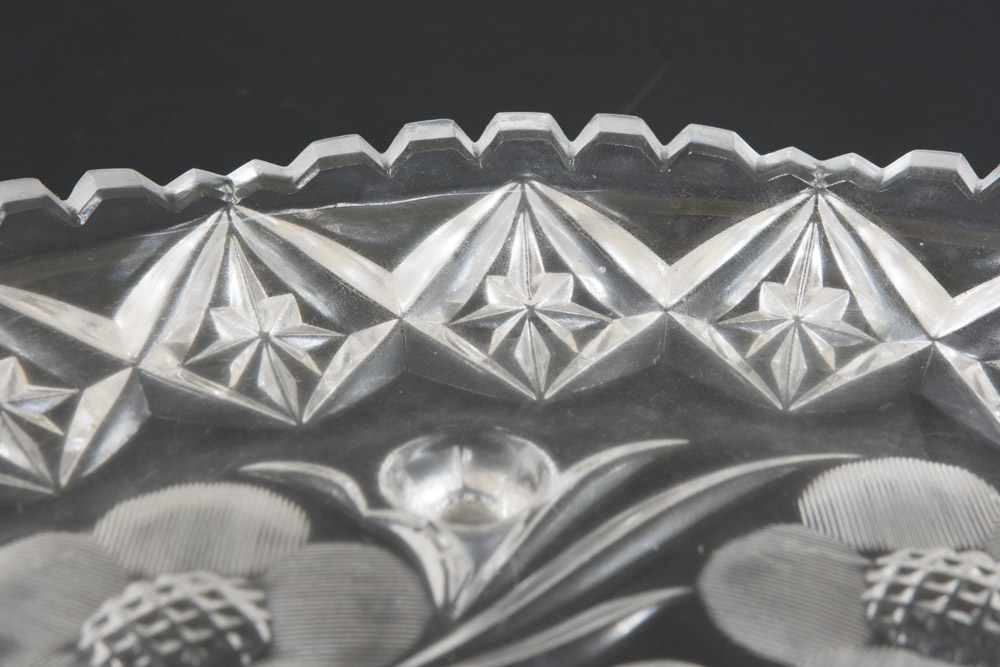 Cut Glass and Crystal Platters