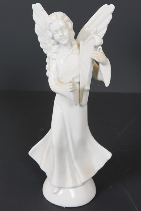 Collection of Vintage Dresden Porcelain Angel Musicians