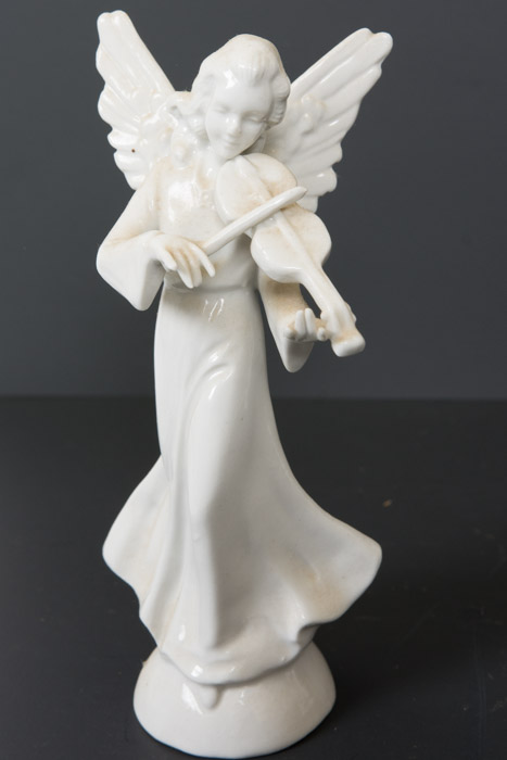 Collection of Vintage Dresden Porcelain Angel Musicians