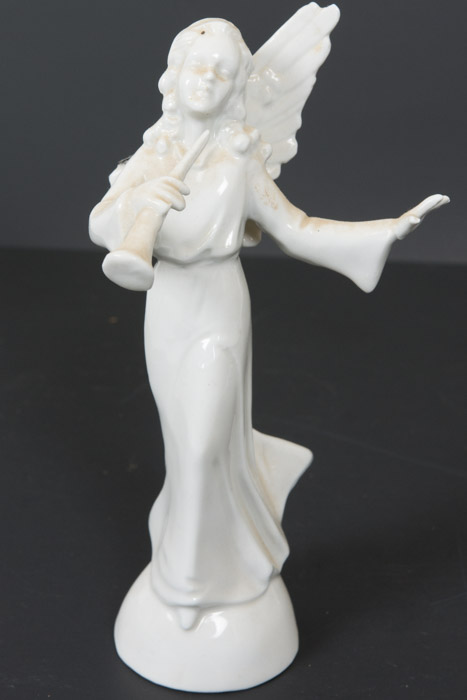 Collection of Vintage Dresden Porcelain Angel Musicians