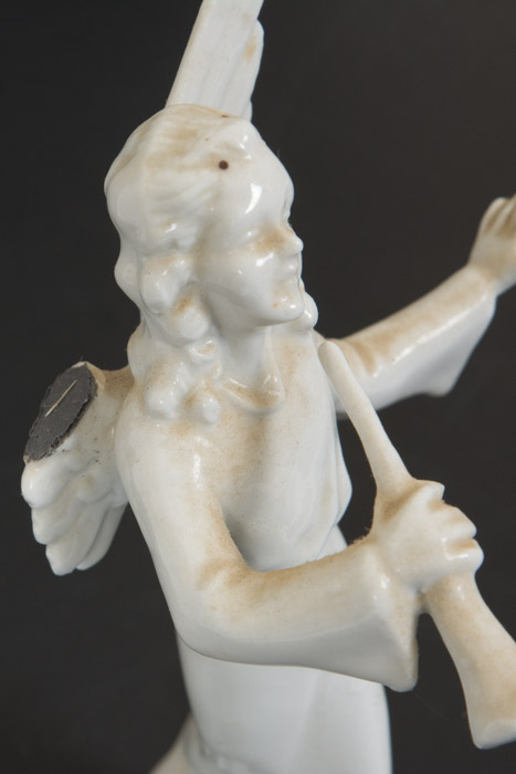 Collection of Vintage Dresden Porcelain Angel Musicians