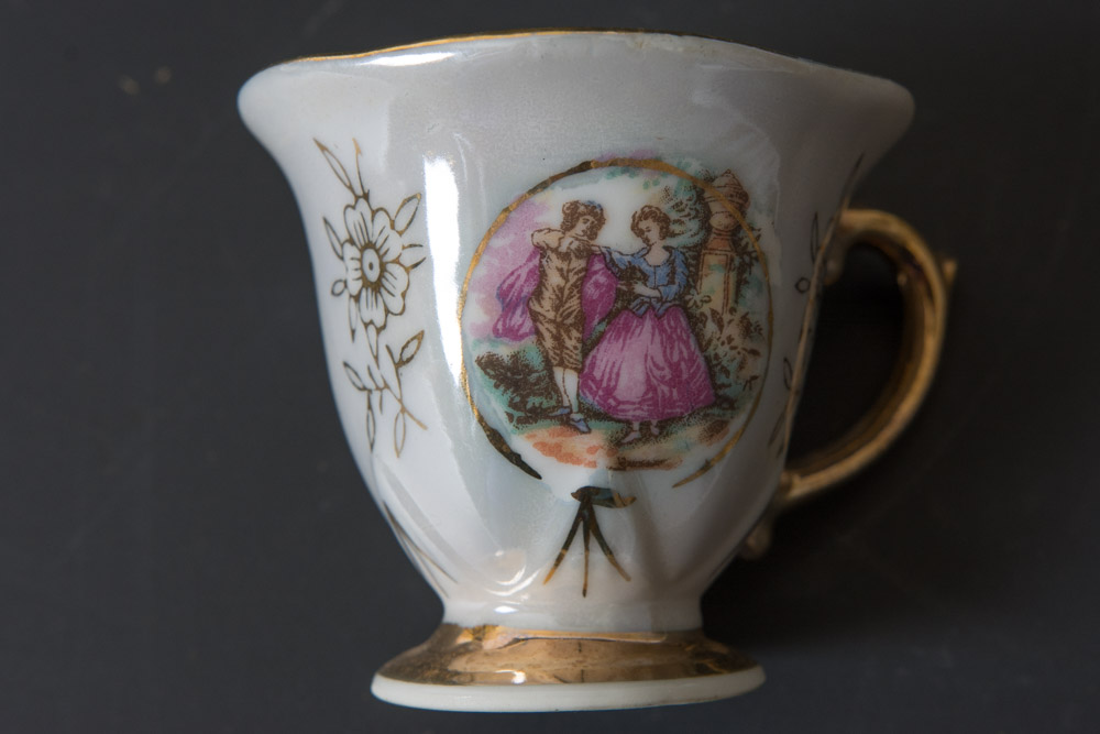 Assortment of Teacup Sets Including Wedgwood and Aynsley Bone China