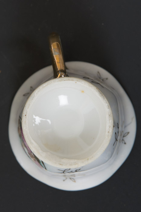 Assortment of Teacup Sets Including Wedgwood and Aynsley Bone China