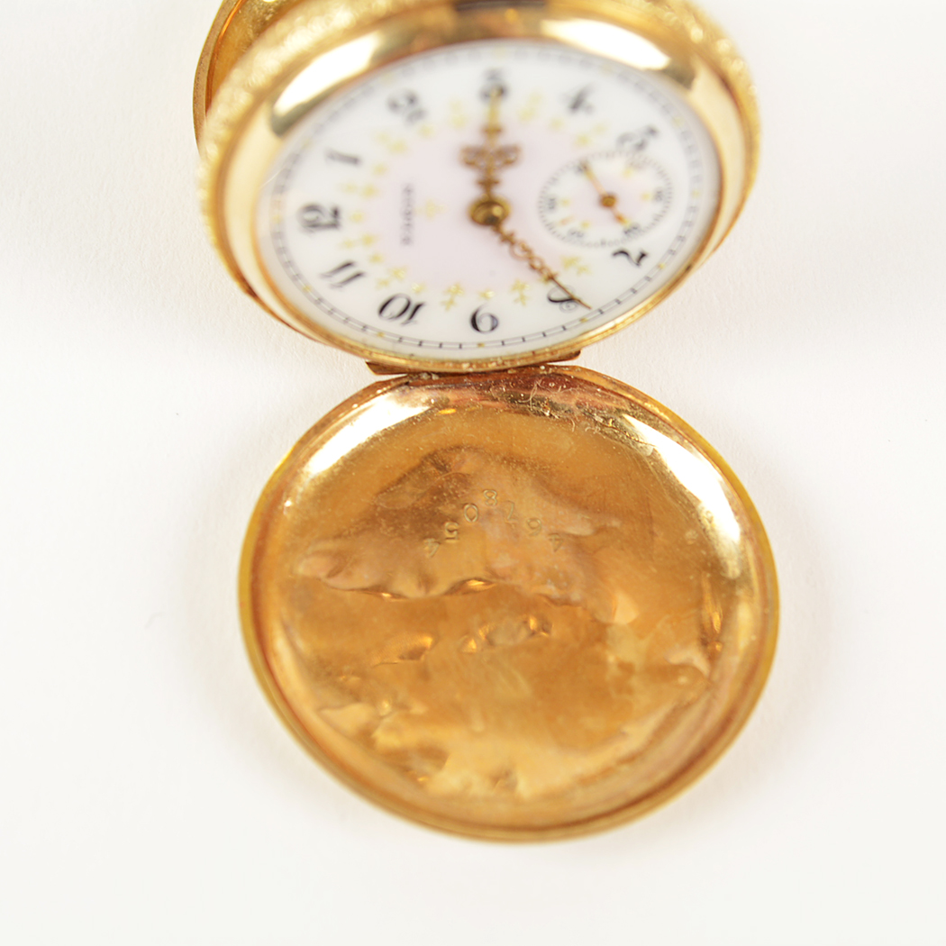 Women's Antique Gold FIlled Elgin Pocket Watch