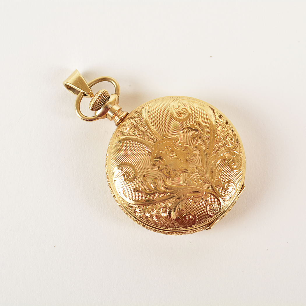 Women's Antique Gold FIlled Elgin Pocket Watch