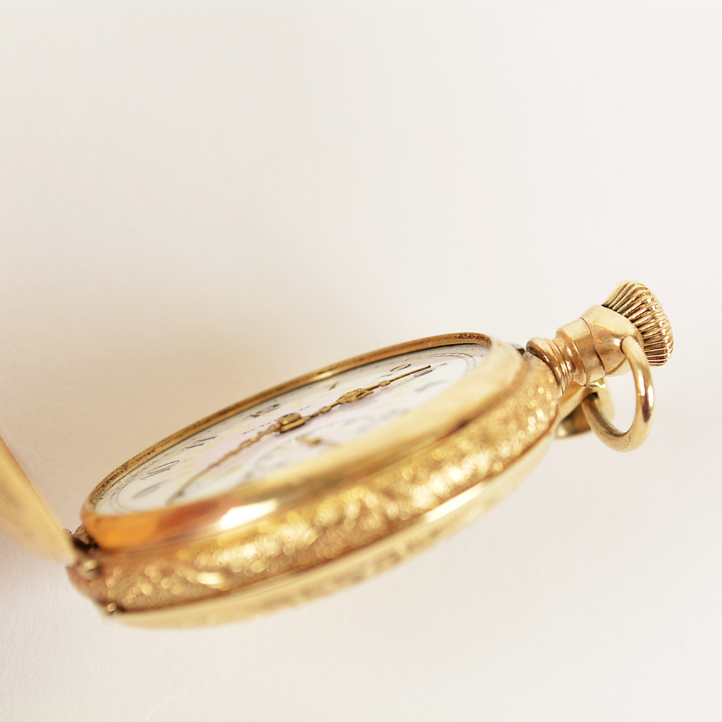 Women's Antique Gold FIlled Elgin Pocket Watch