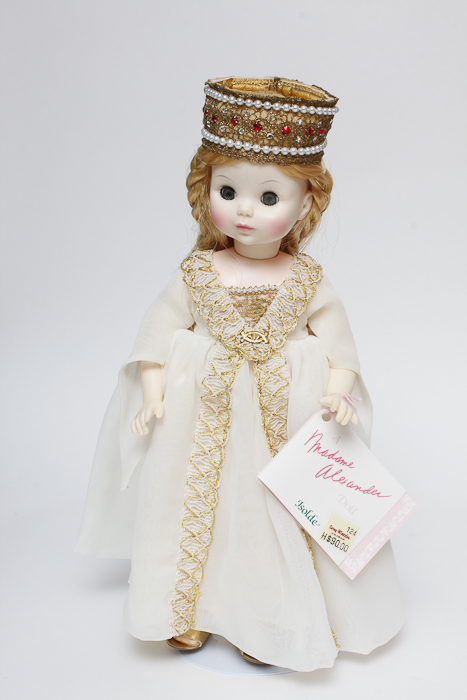 "Isolde" and "Mary Queen of Scots" Madame Alexander Doll Pairing
