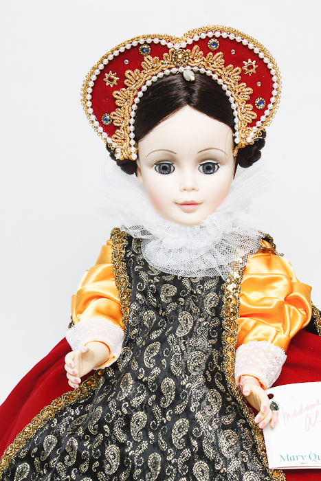 "Isolde" and "Mary Queen of Scots" Madame Alexander Doll Pairing