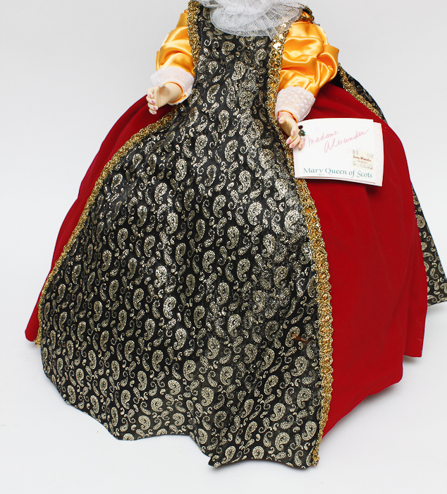 "Isolde" and "Mary Queen of Scots" Madame Alexander Doll Pairing