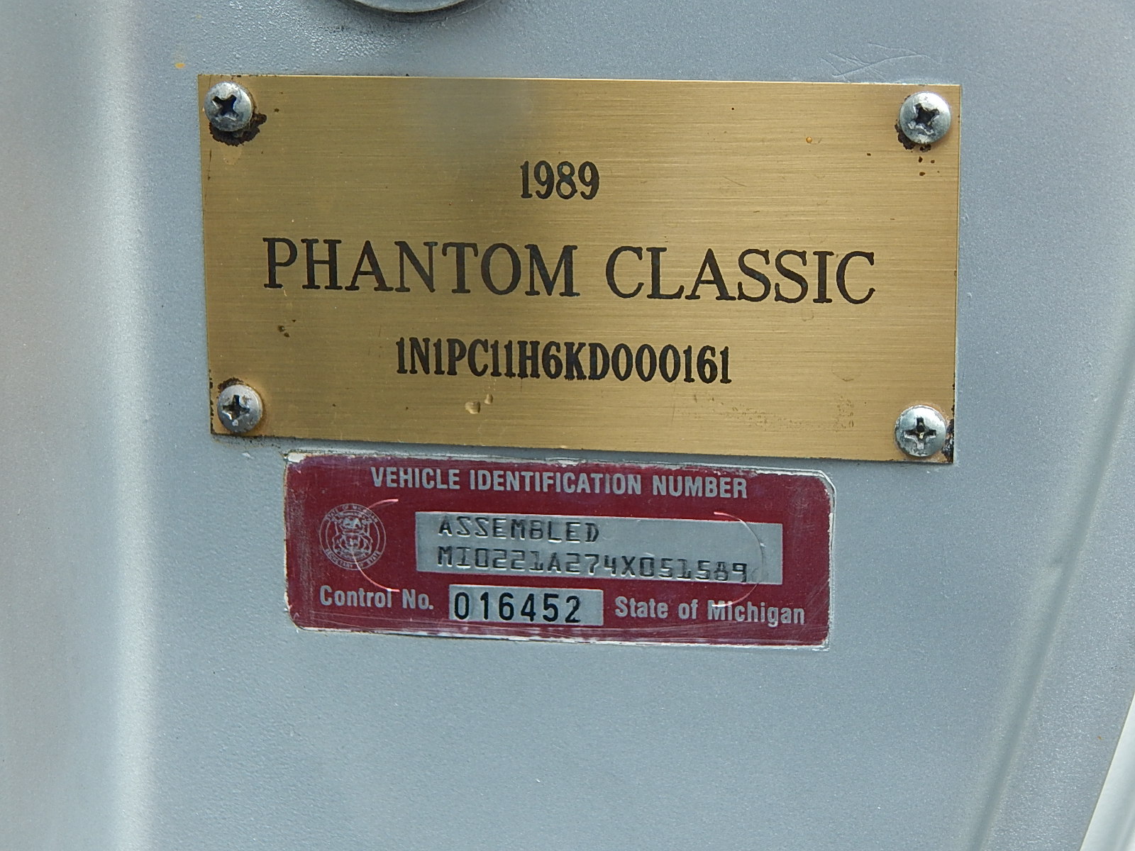 1989 Johnson Motor Company "Phantom Classic"