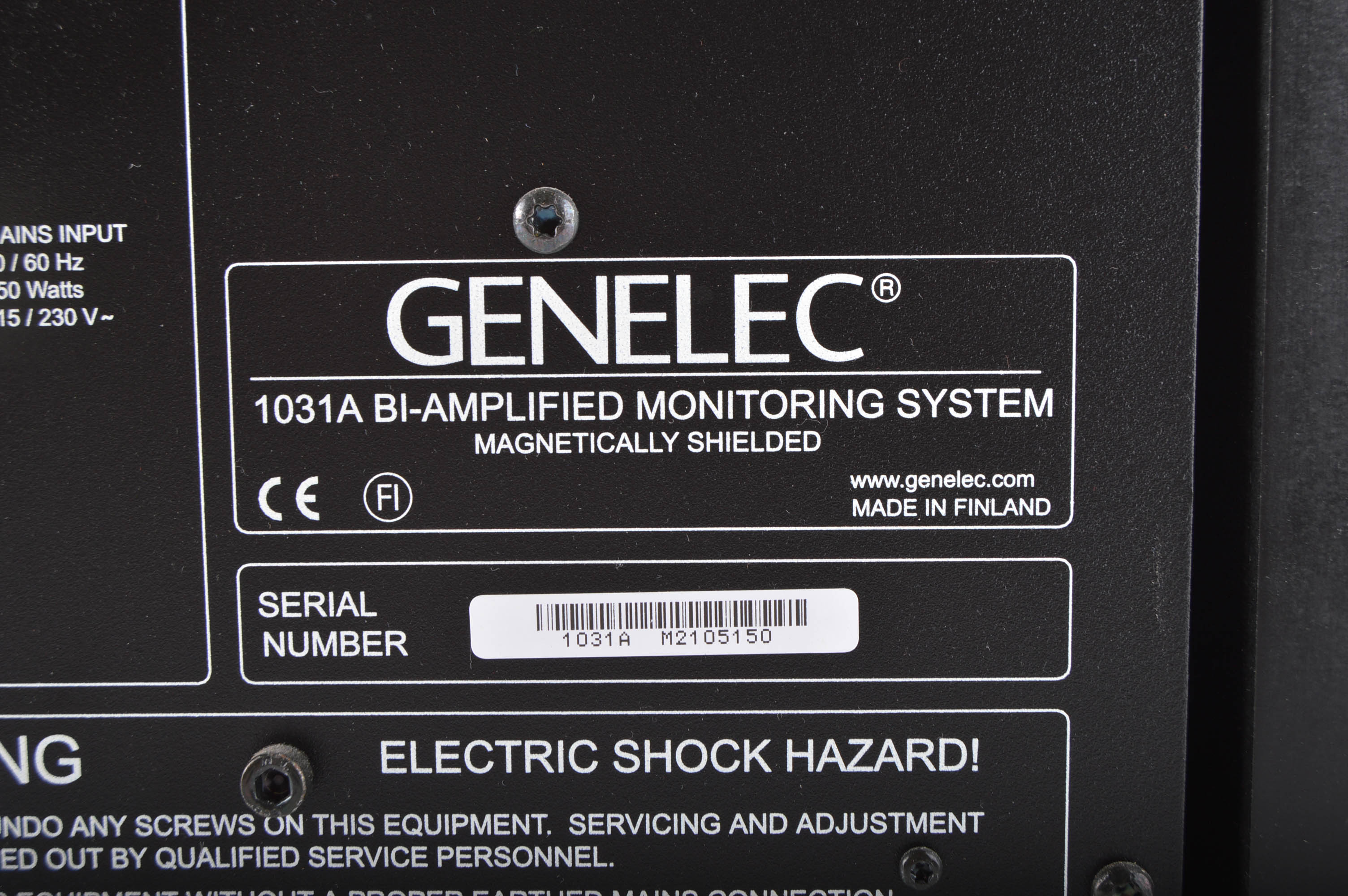 Genelec 1031A Studio Monitor