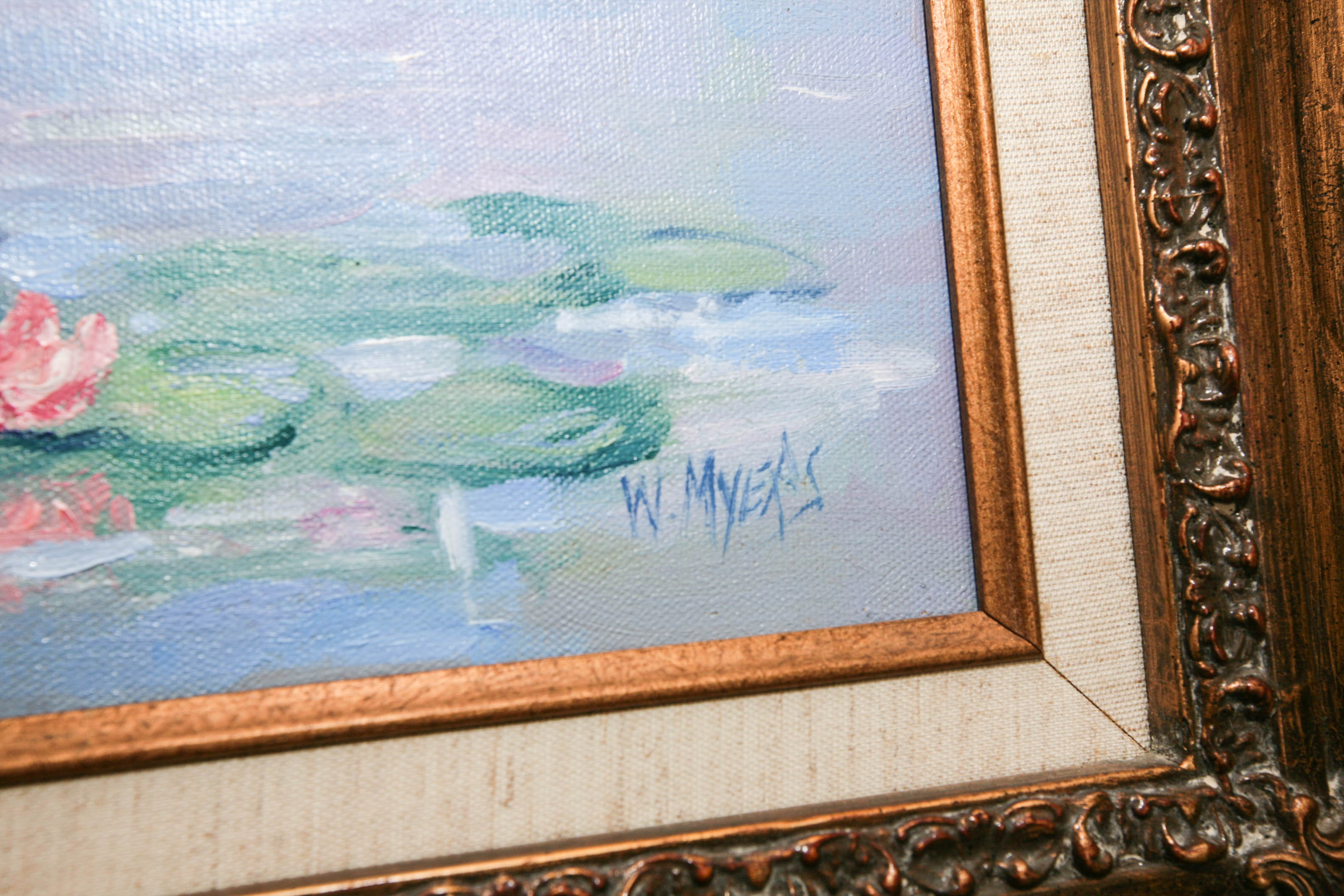 Signed W. Myers Painting