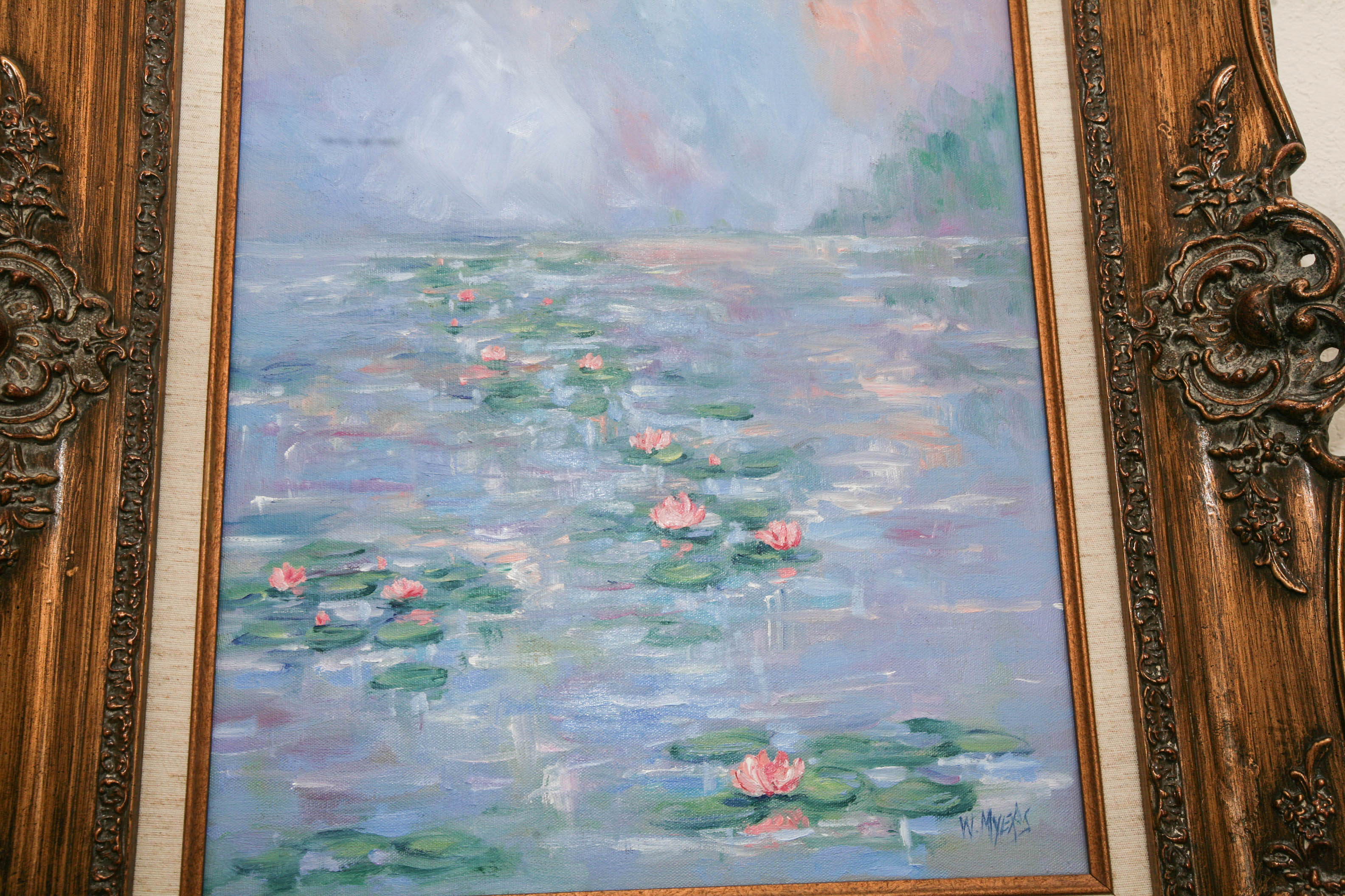 Signed W. Myers Painting