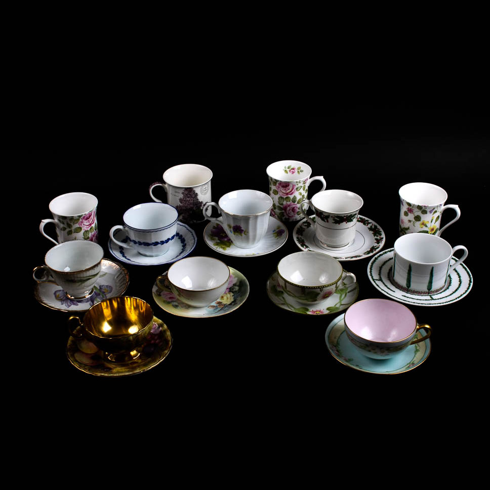 China Teacups and Saucers