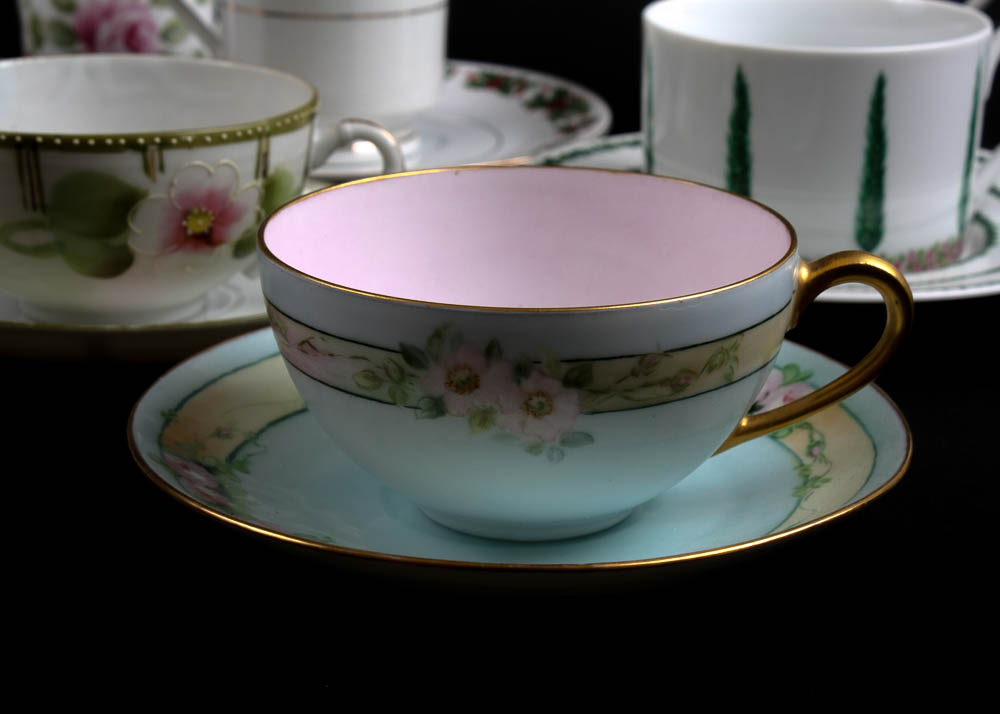 China Teacups and Saucers