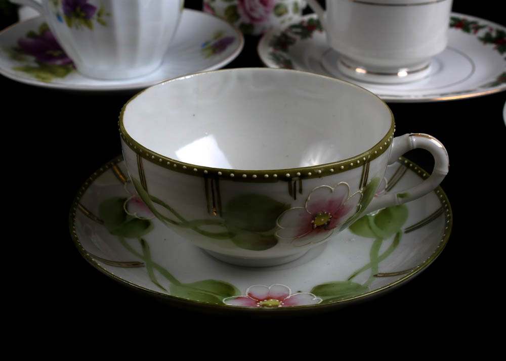 China Teacups and Saucers