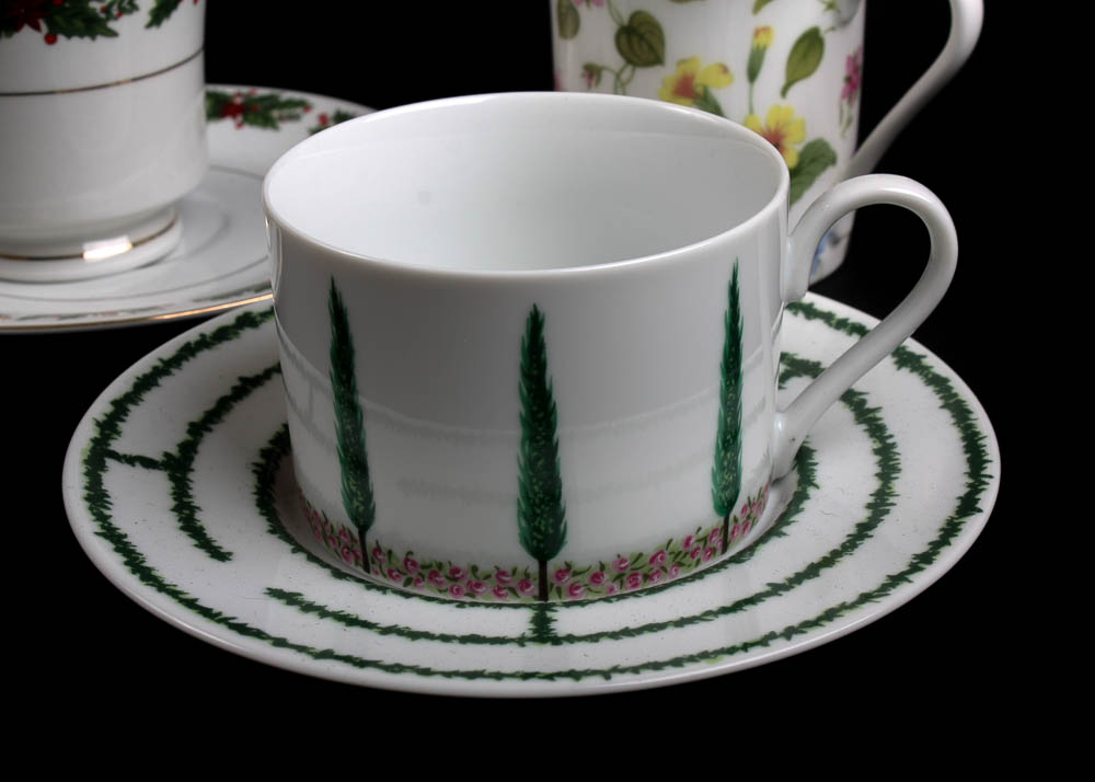 China Teacups and Saucers