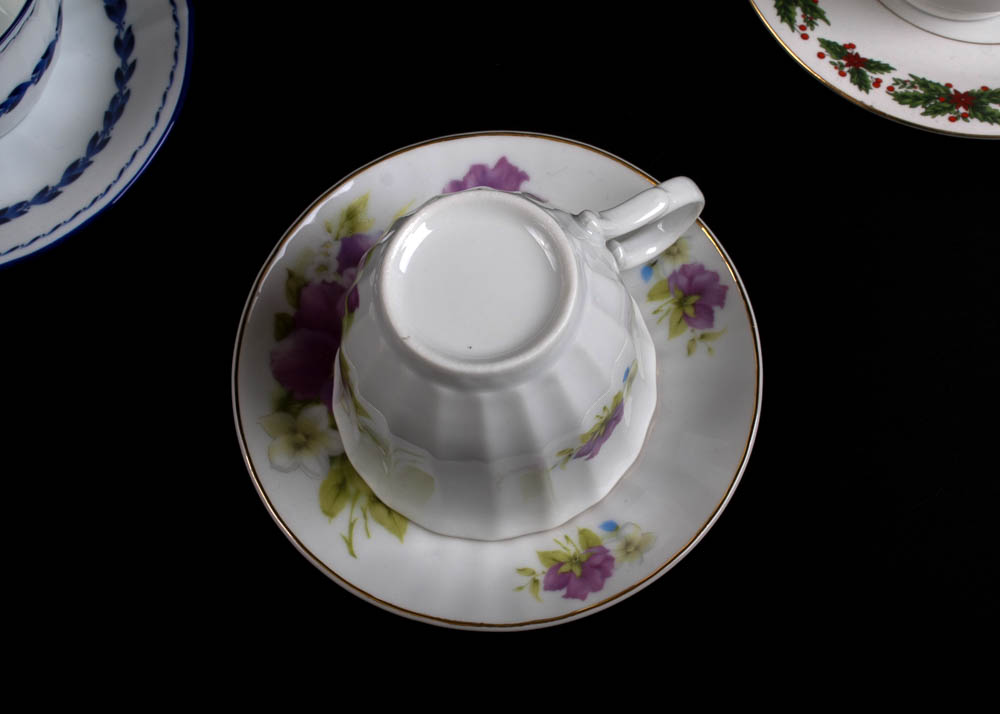 China Teacups and Saucers