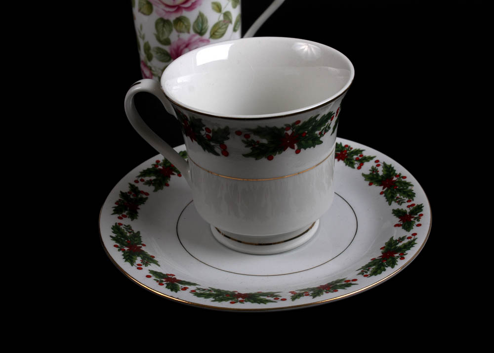 China Teacups and Saucers