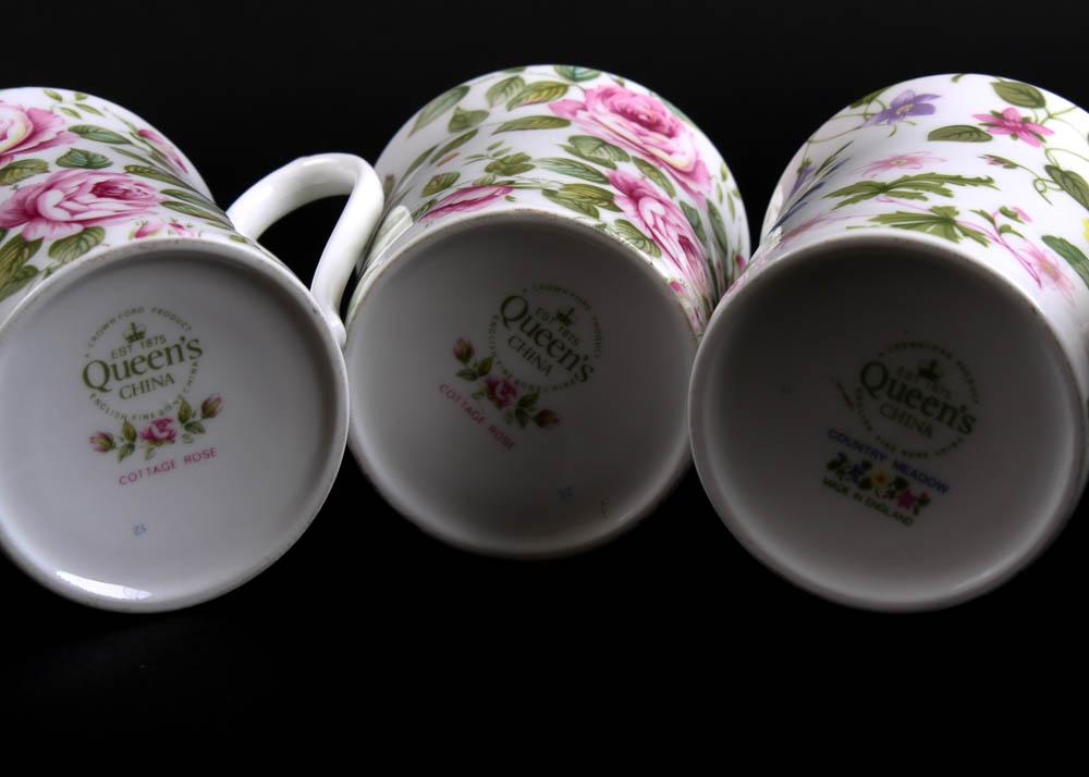 China Teacups and Saucers