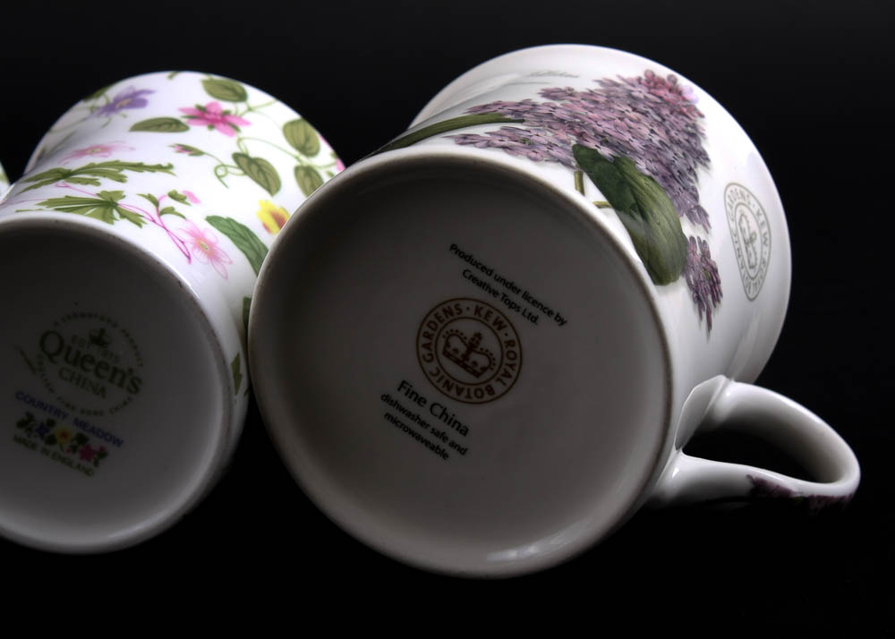 China Teacups and Saucers