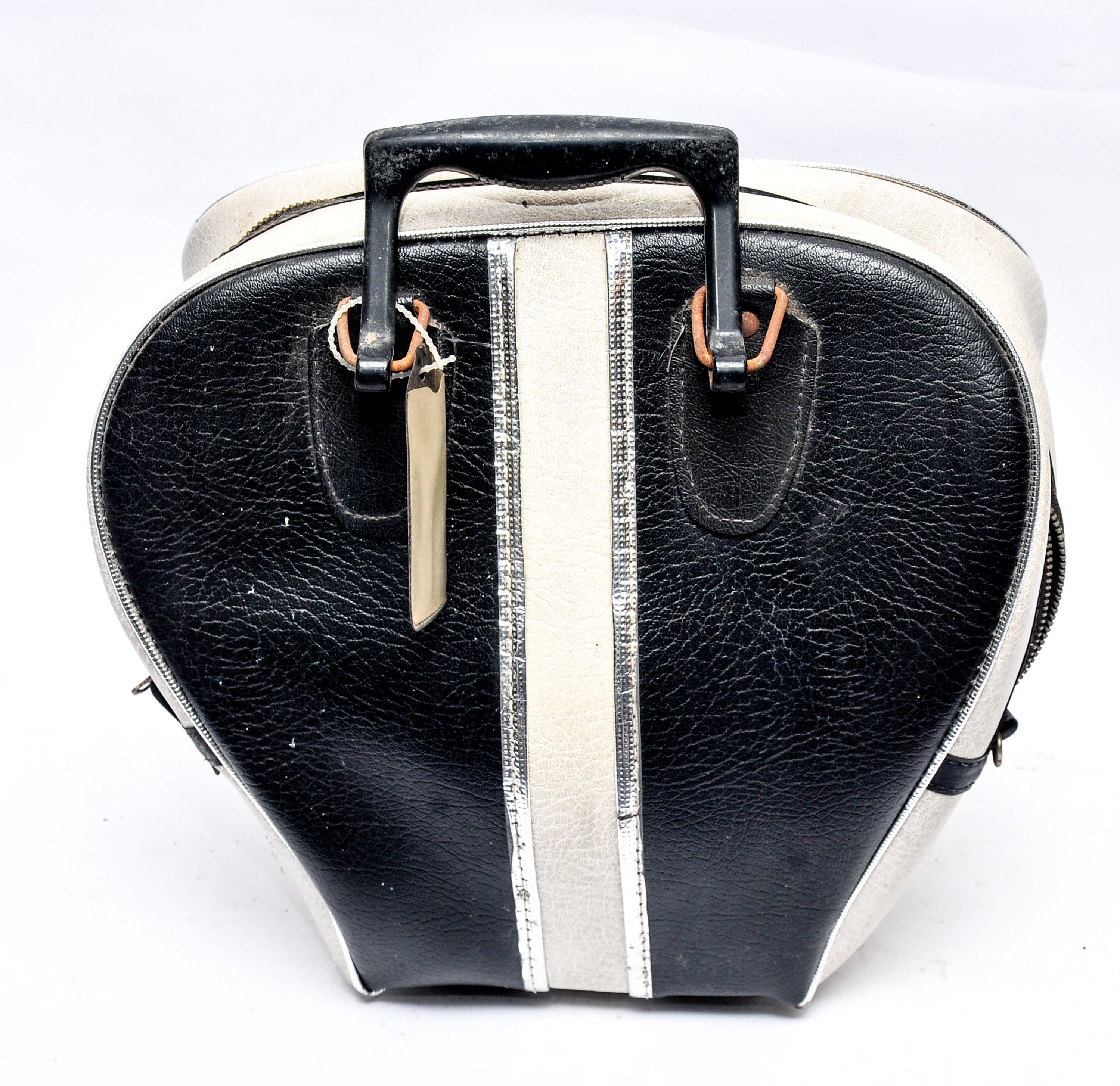 Vintage Bowling Ball and Bag