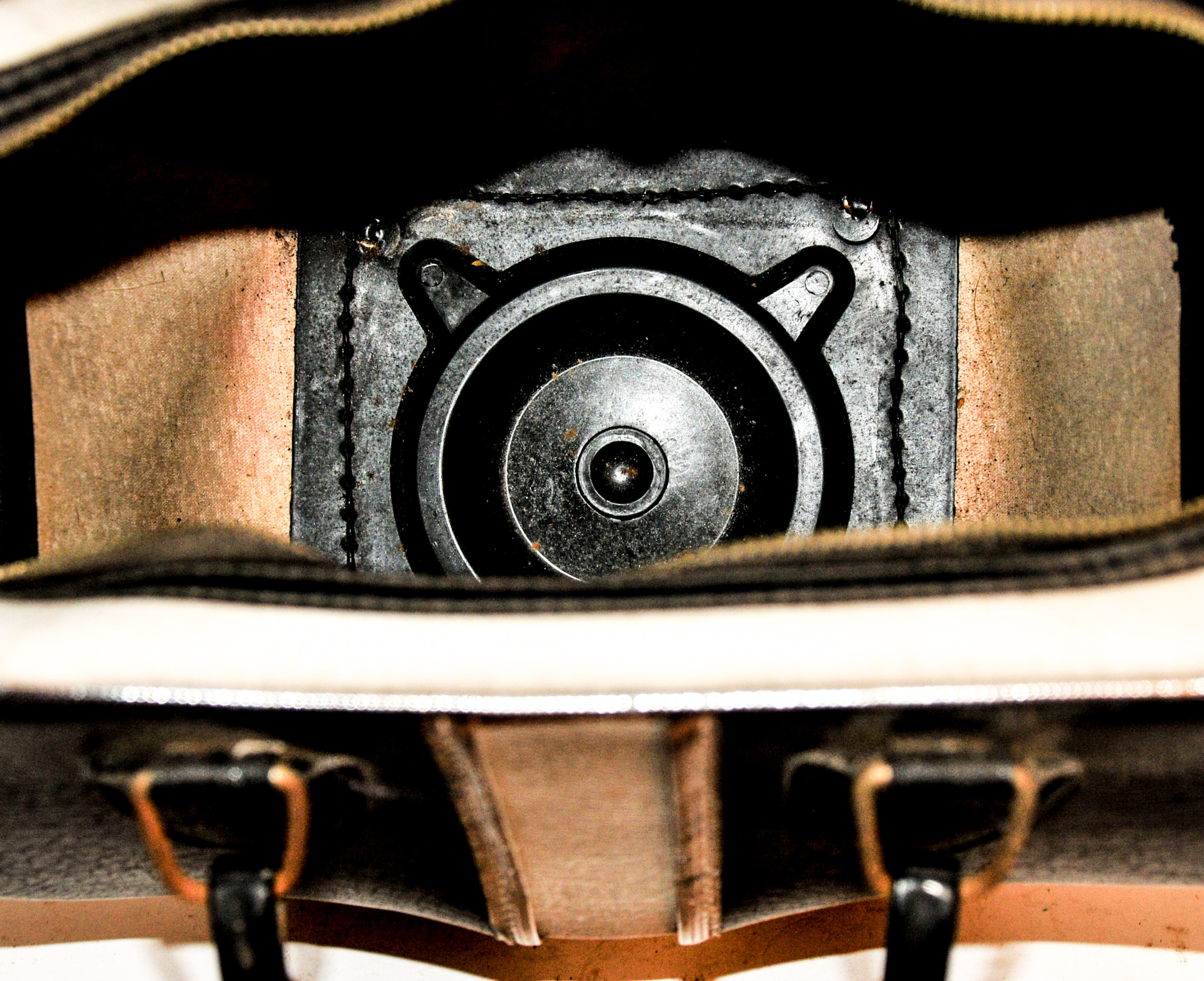 Vintage Bowling Ball and Bag