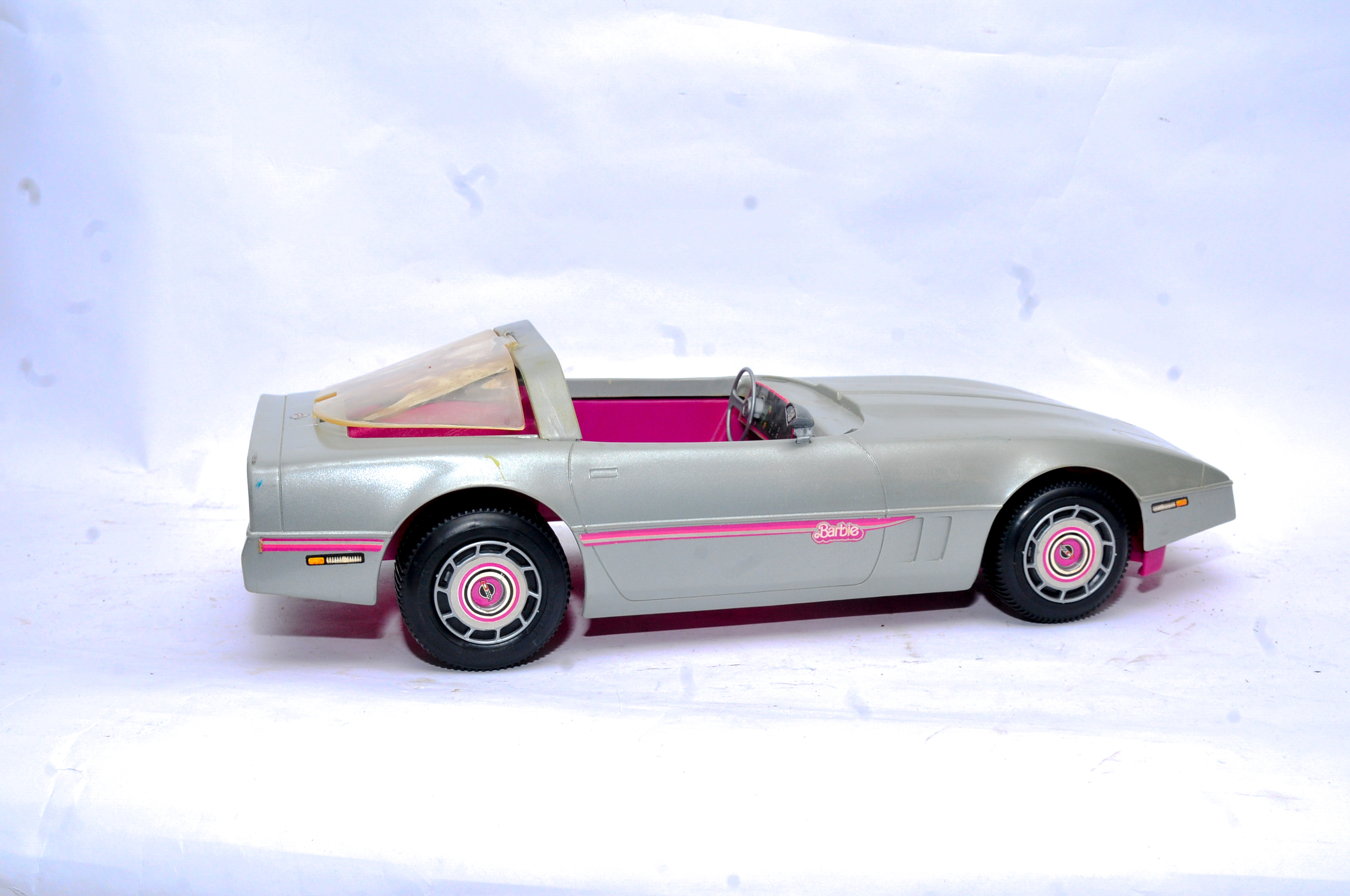 Vintage Barbie Corvette and Ferrari Cars