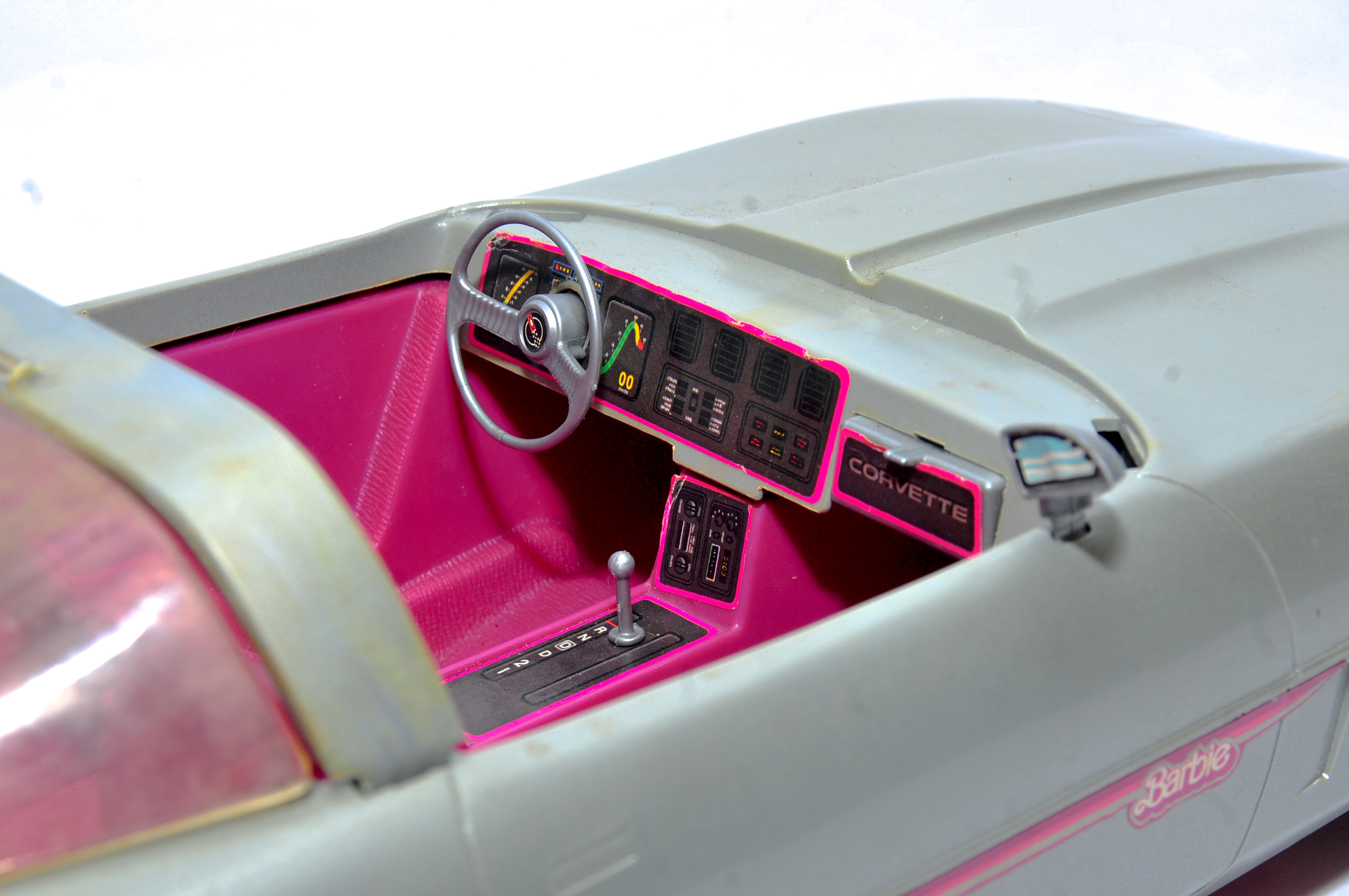 Vintage Barbie Corvette and Ferrari Cars