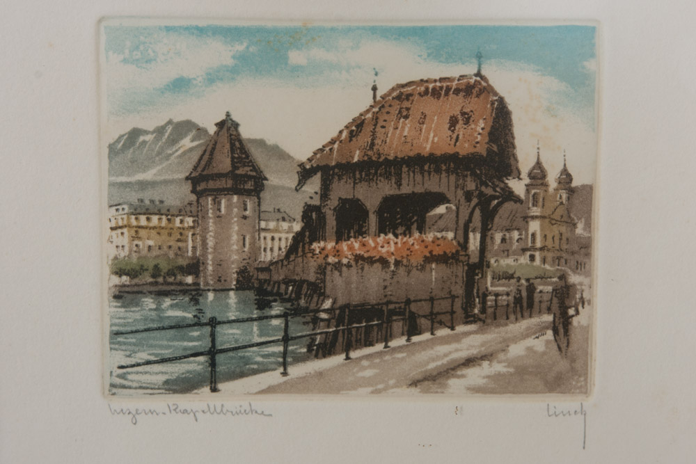 Grouping of Framed European Prints