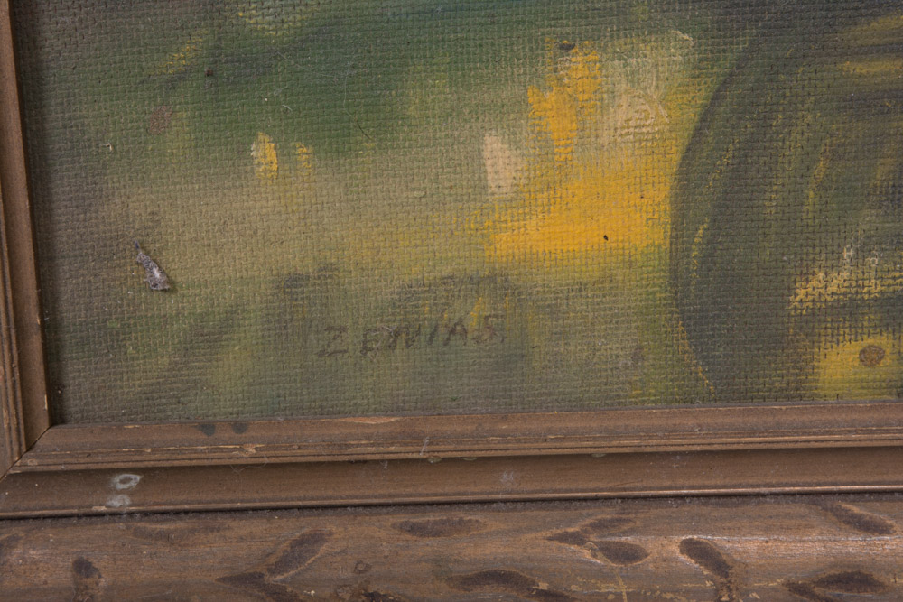 Collection of Framed Floral Paintings