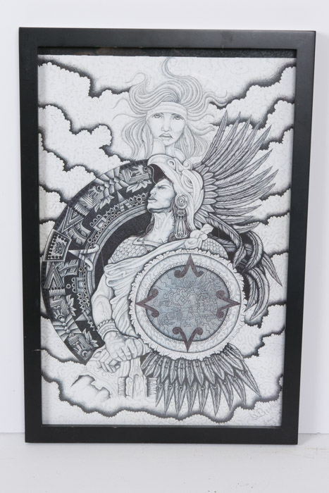 Selection of Tribal Inspired Artwork