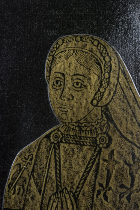 Pair of Brass Rubbings