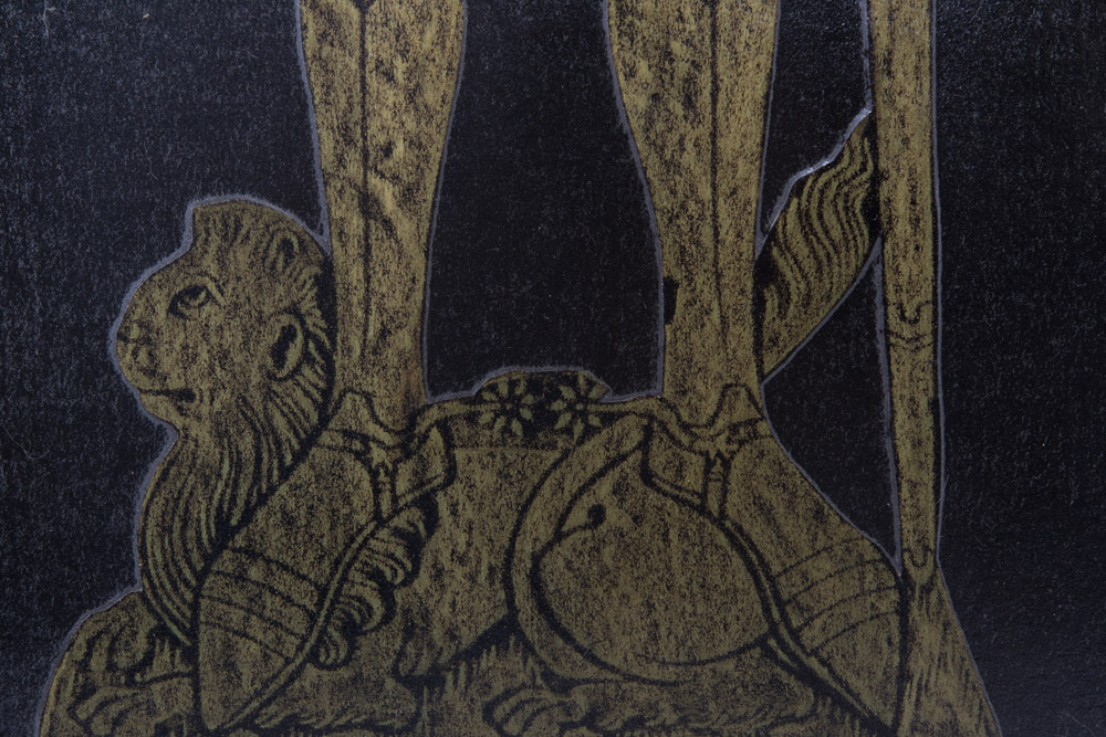 Pair of Brass Rubbings