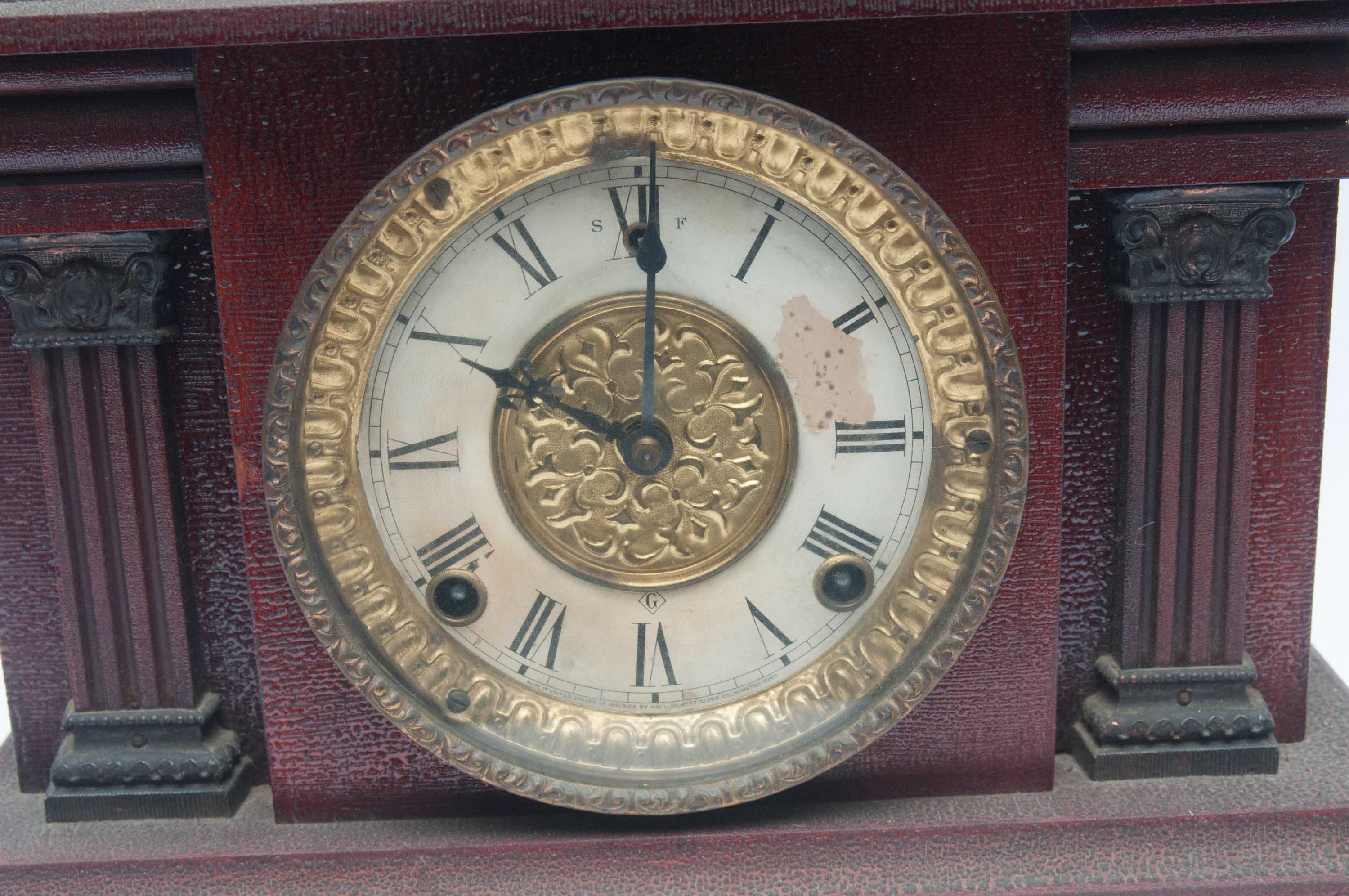 Antique William L. Gilbert Mantel Clock