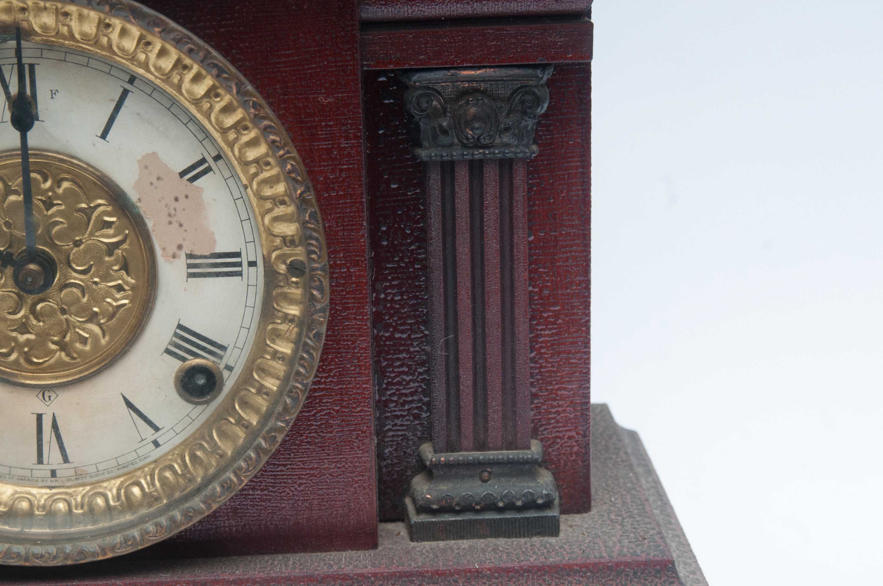Antique William L. Gilbert Mantel Clock