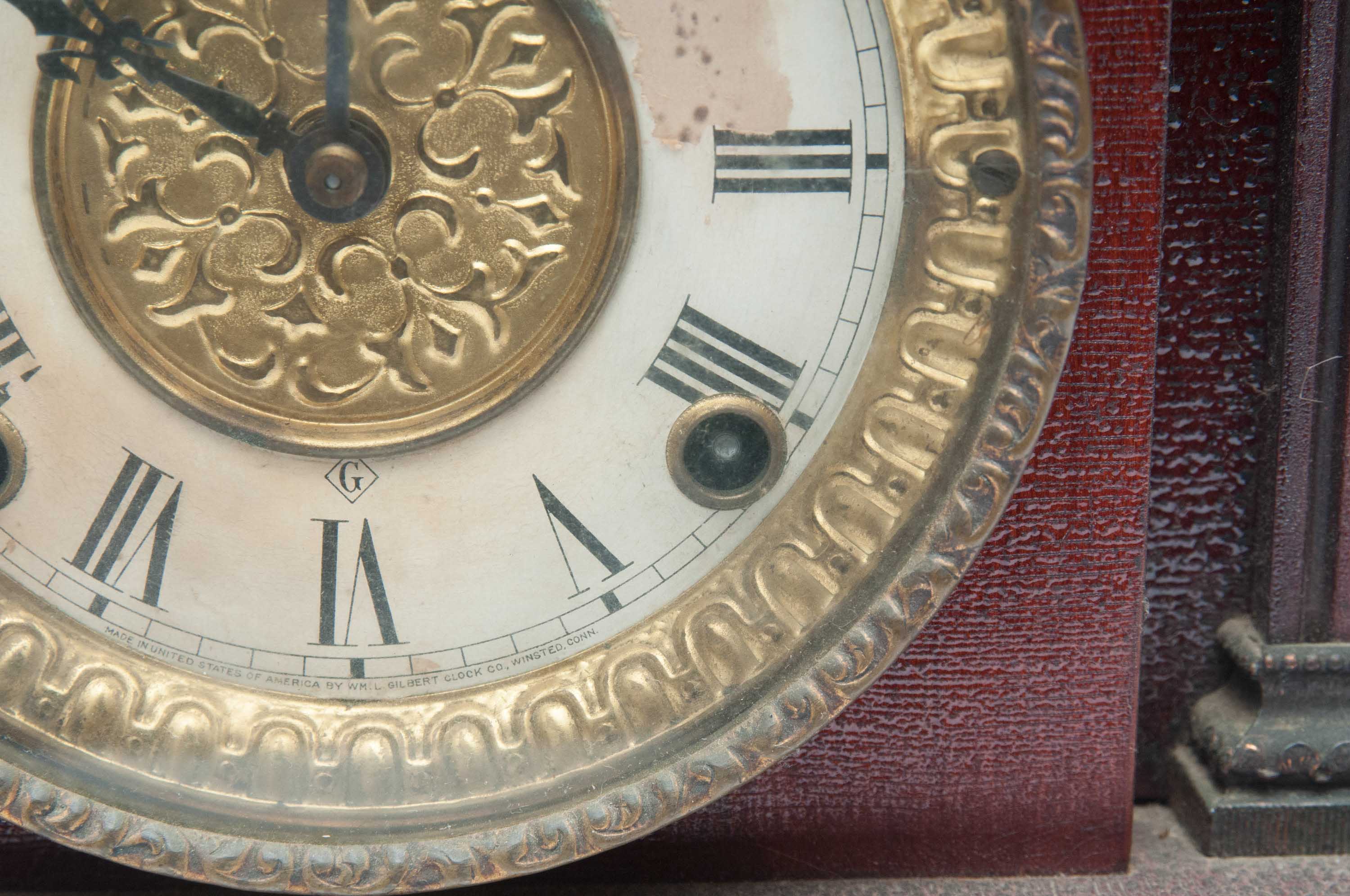 Antique William L. Gilbert Mantel Clock