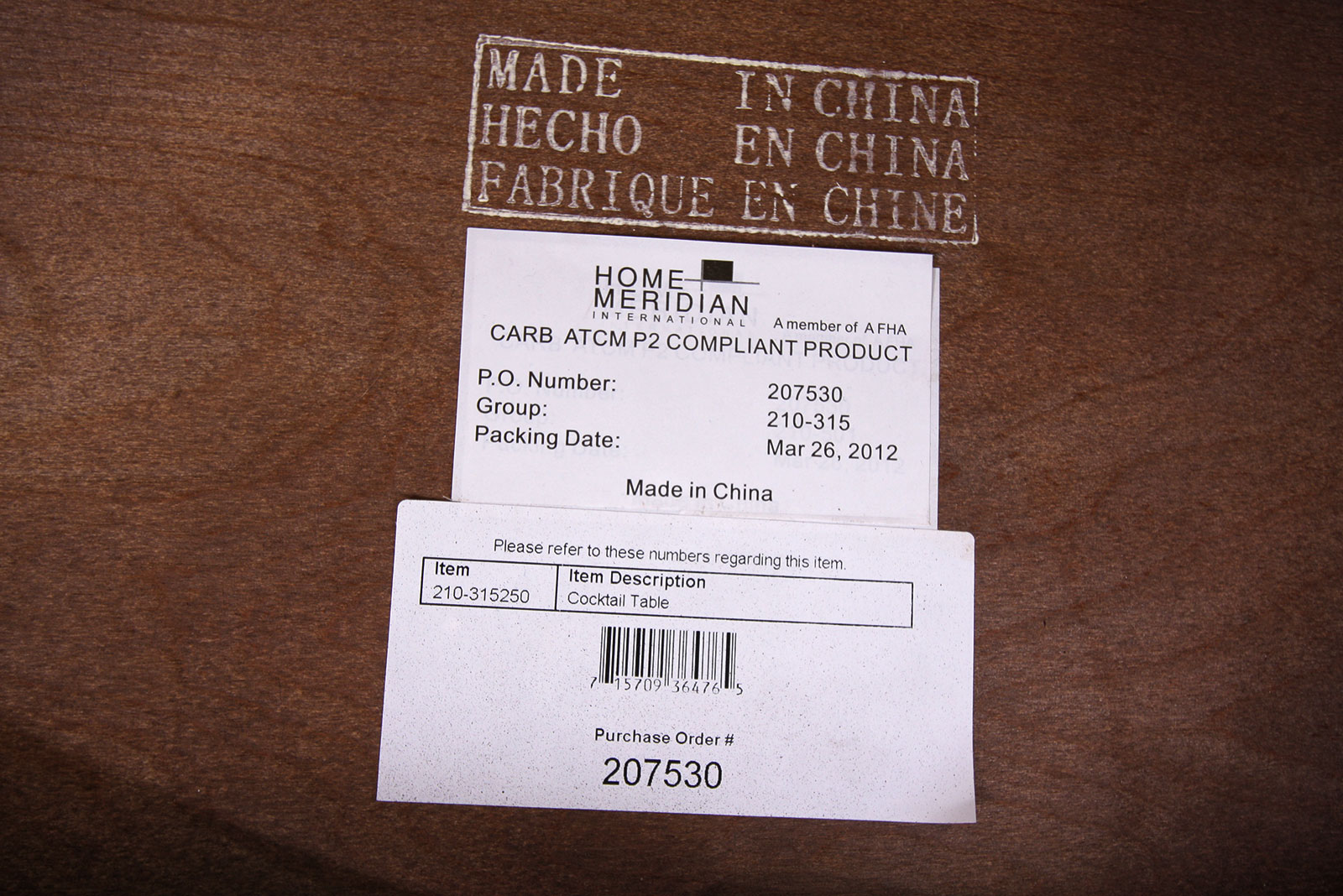 Round Storage Coffee Table