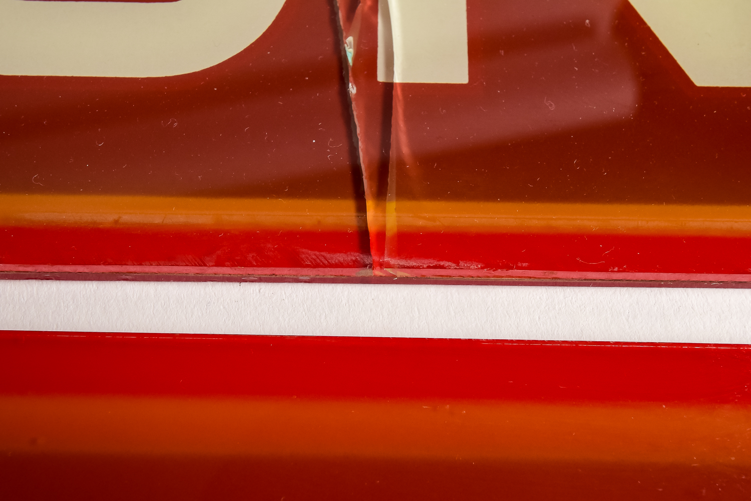 Glass Vintage Phone Booth Signs